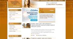 Desktop Screenshot of podlahy.probytadum.cz