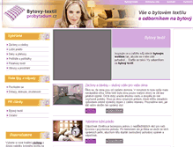 Tablet Screenshot of bytovy-textil.probytadum.cz